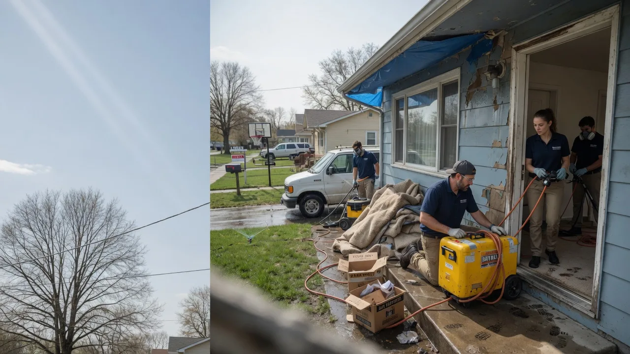 Basement Flood Cleanup in Delphia, KY near me